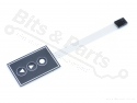 Membraan keypad 1x3 up/down/stop voor oa. Arduino